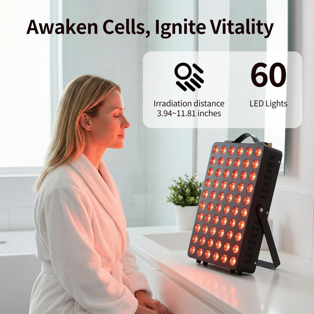 METIKO red-light panel offers color choices White, Black, Pink for decor.