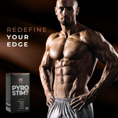 METISNutrition Pyro Stim 7 meals with capsules illustrate a simple daily routine