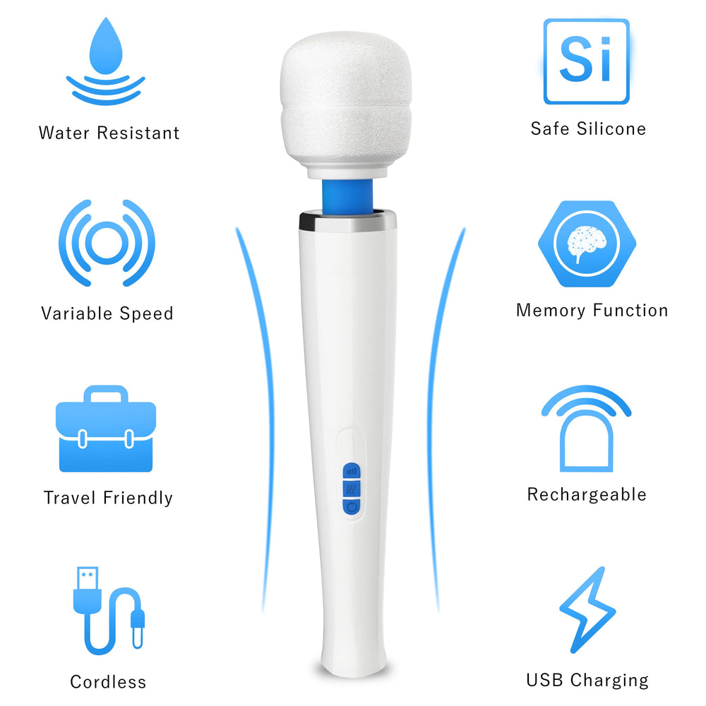 Metooka massager rechargeable battery with USB charging