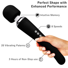 Metooka massager USB rechargeable for cordless convenience.