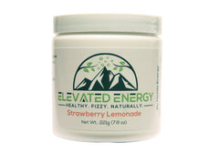 Mettle Energy Strawberry Lemonade powder tub front for a tasty, sugar-free energy boost.