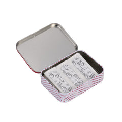 Mevsim Store Hello Kitty tin open, 24 bandages visible for on-the-go care.
