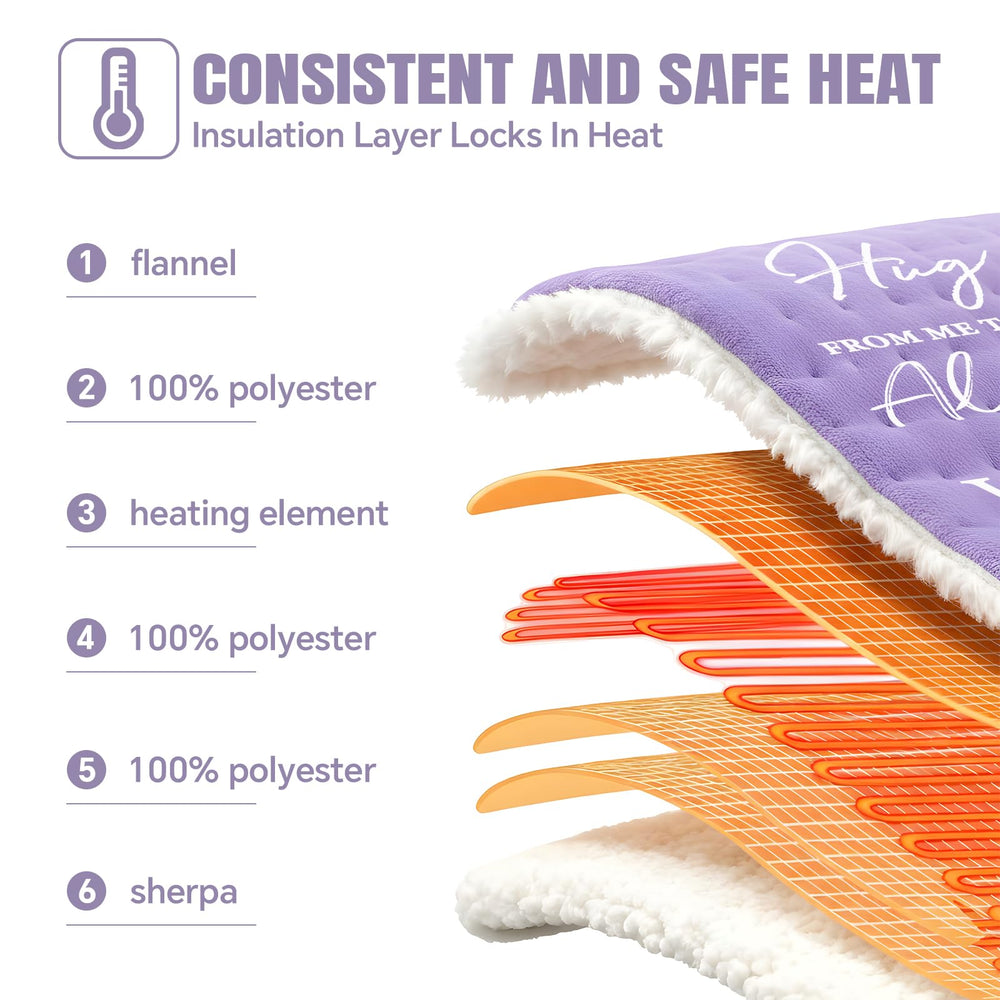 MewMix purple heating pad makes a thoughtful gift for women and moms