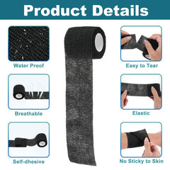 Non-woven elastic material of Meyeyaia bandage wrap for breathability