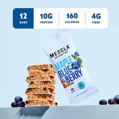 Mezcla ingredients highlight vegan gluten-free formula with real foods.