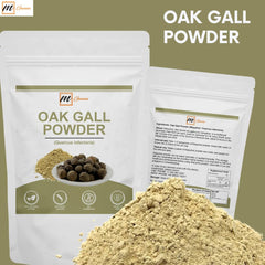 mGanna oak gall powder with measuring scoop for precise use