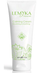 Michaderm LEMYKA cream jar shows fragrance-free formula for eczema relief.