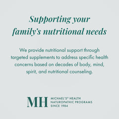 Michael's Health Naturopathic pack inside view reveals 60 vegetarian tablets