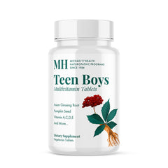Michaels Health teen boys multivitamin bottle for daily growth support