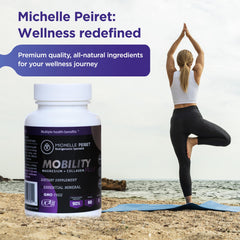 Michelle Peiret Mobility hyaluronic acid capsule supports skin hydration and mobility