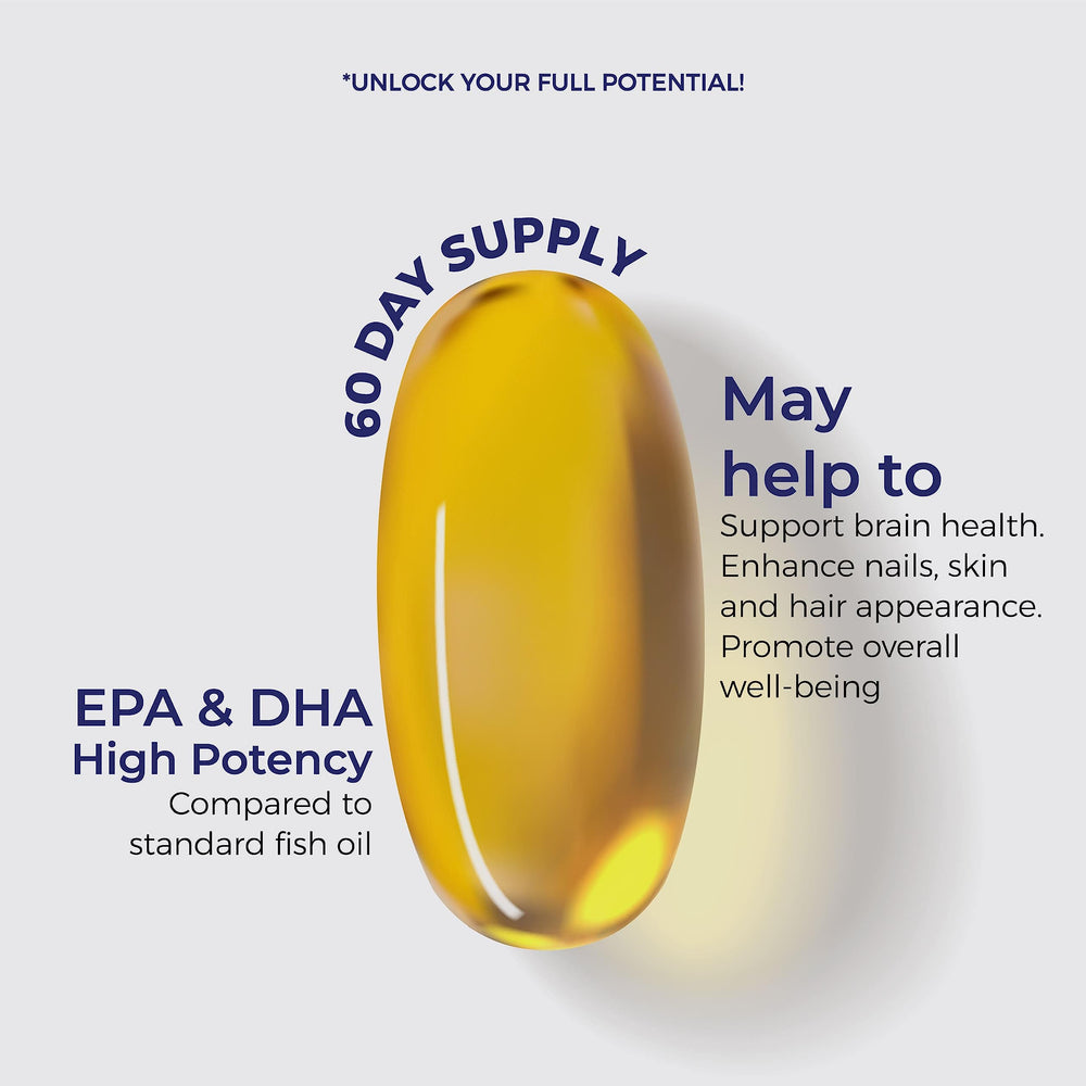 Michelle Peiret Omega3 EPA DHA content graphic – highlights essential fatty acids.