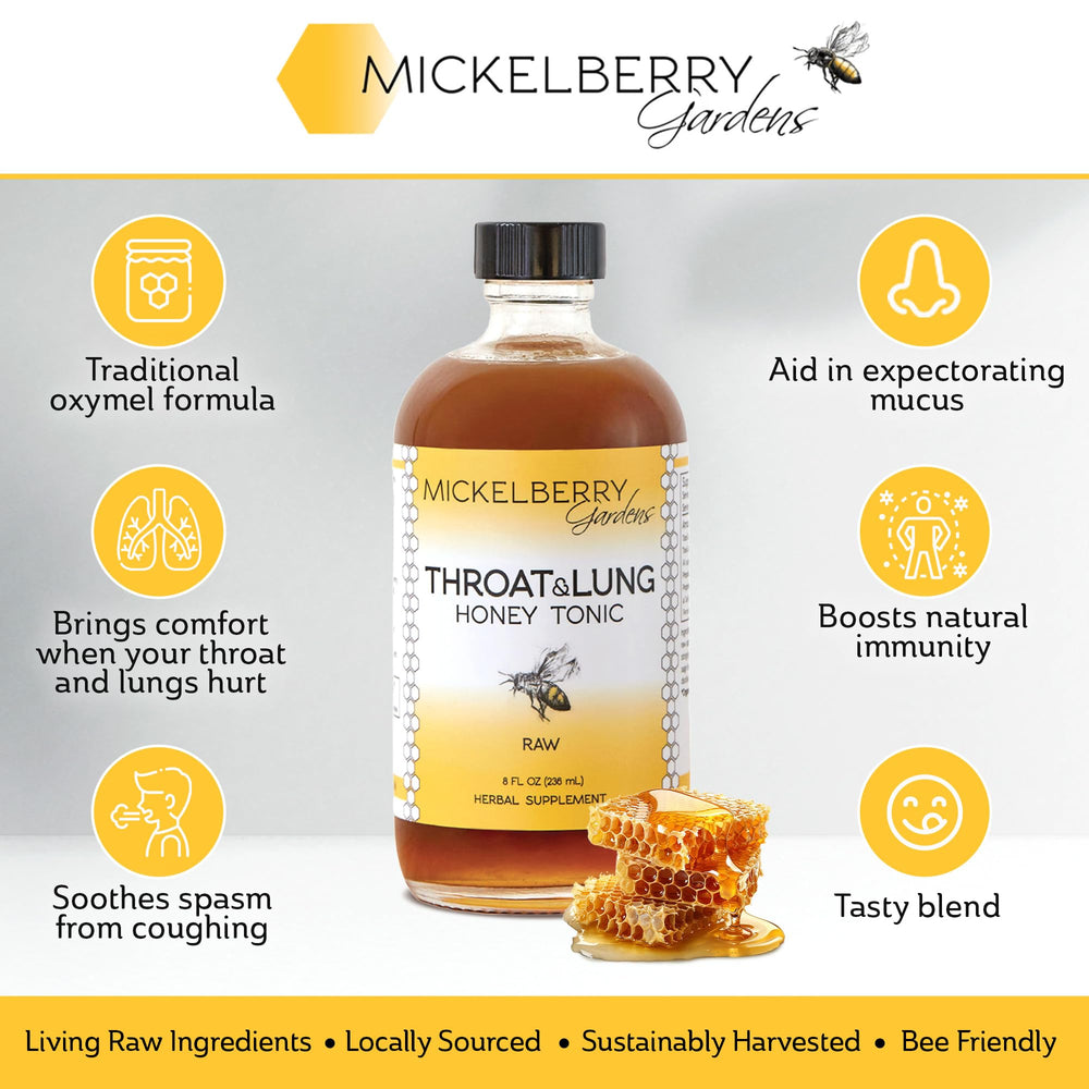 Spoonful of Mickelberry Gardens tonic for easy dosing