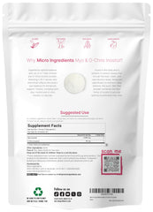 Micro Ingredients 40:1 ratio graphic illustrates ideal dosing for hormonal support.