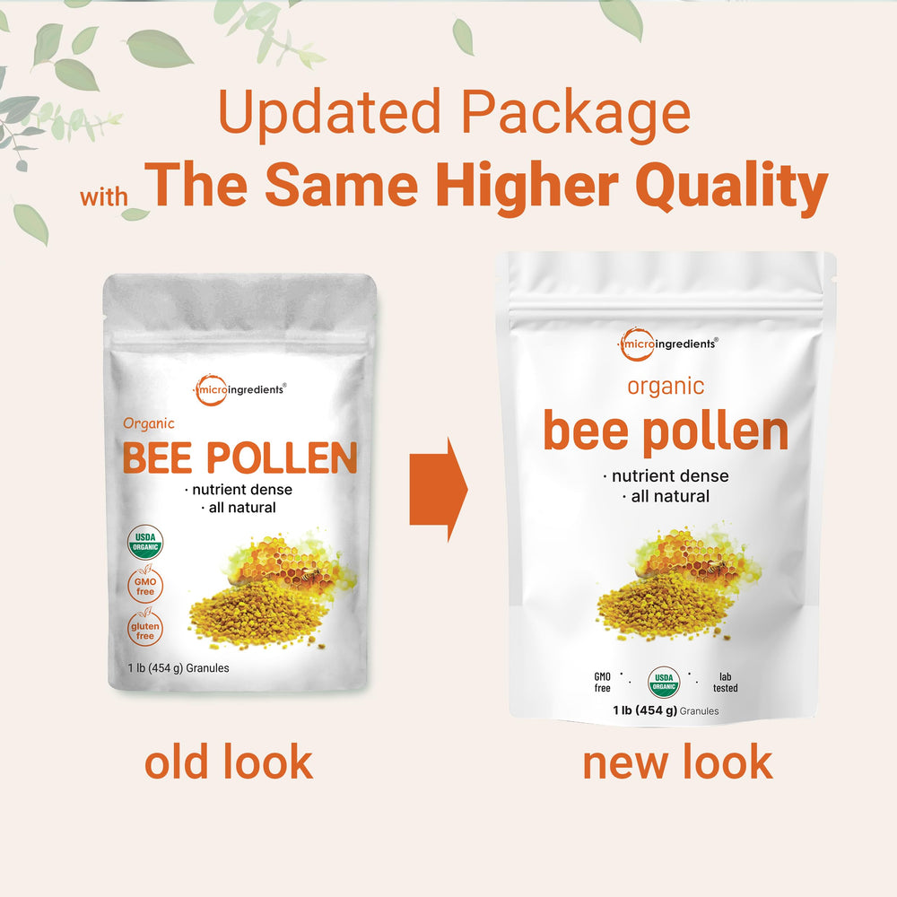 Micro Ingredients bee pollen granules for smoothies provide a nutrient boost.