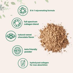 Micro Ingredients collagen types I II III V X closeup highlights broad spectrum blend