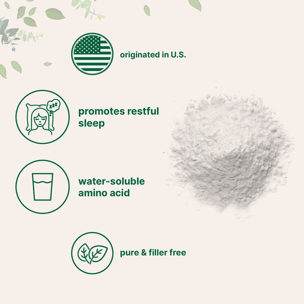 Micro Ingredients glycine powder in a US-made bottle signals quality