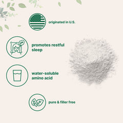 Micro Ingredients glycine powder in a US-made bottle signals quality