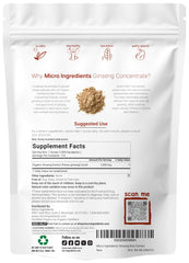 Micro Ingredients ginseng powder scoop for convenient daily serving.
