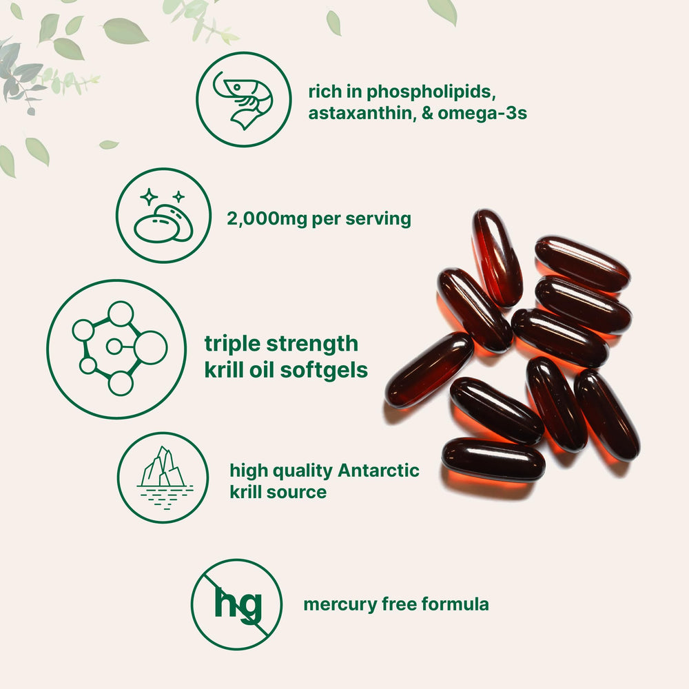 Micro Ingredients krill oil with astaxanthin for natural antioxidant support.