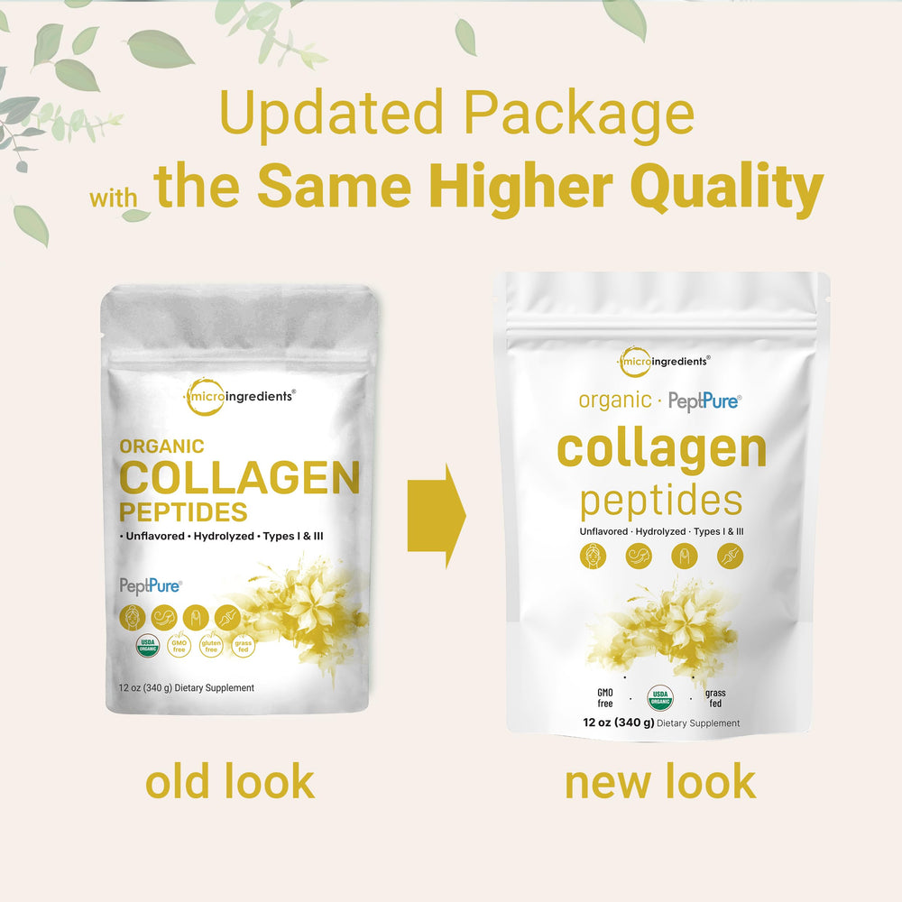 Micro Ingredients unflavored collagen powder blends seamlessly in drinks