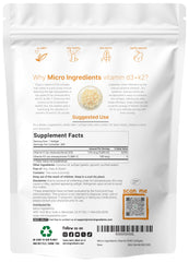 Close-up of D3 K2 softgels showing easy swallow design.