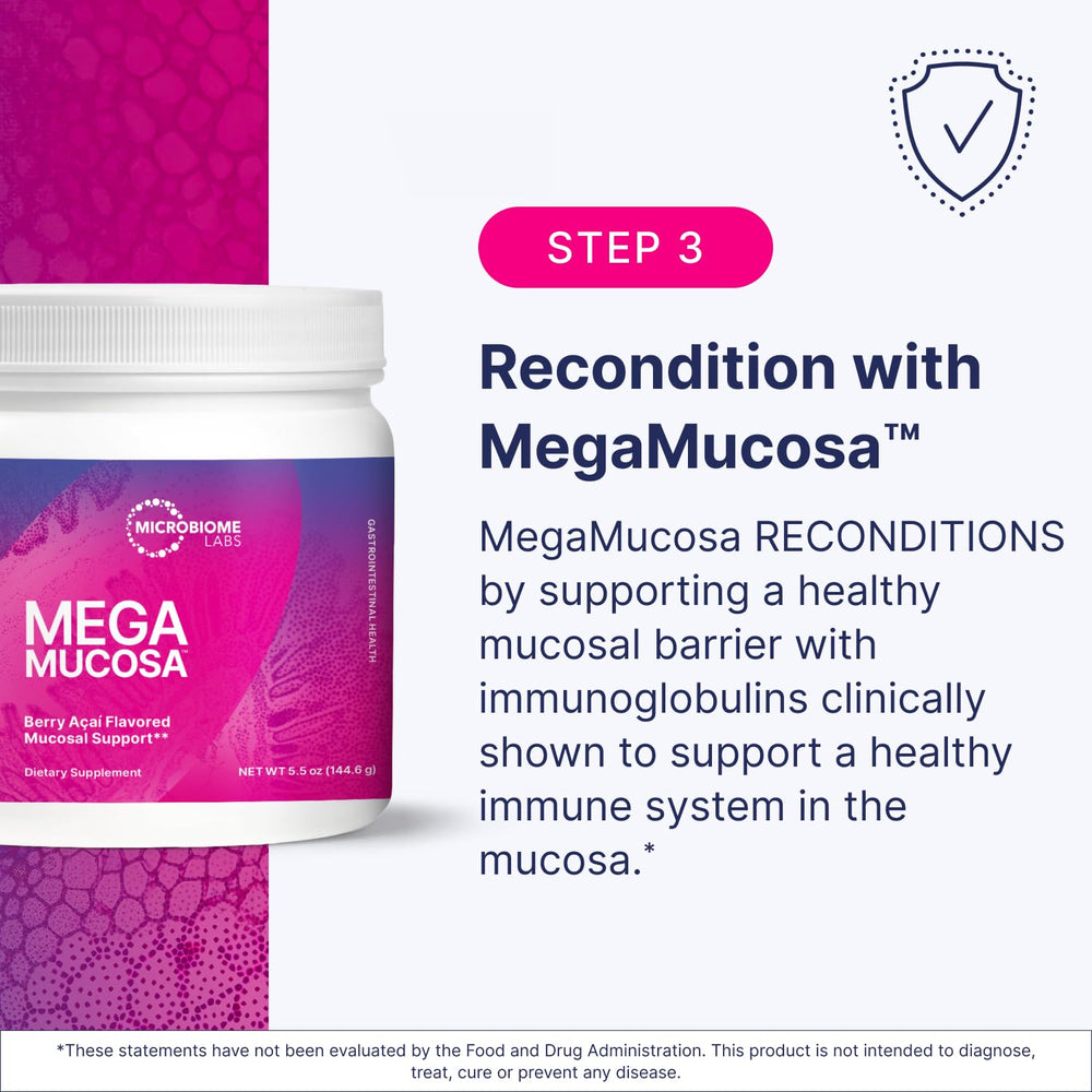 Microbiome Labs MegaSporeBiotic capsules for broad gut health support