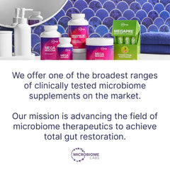 Microbiome Labs PyloGuard instructions card shares directions for use