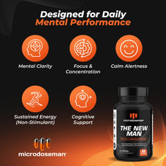 microdoseman gaba-l-theanine-relaxation promoting mood balance and calm focus