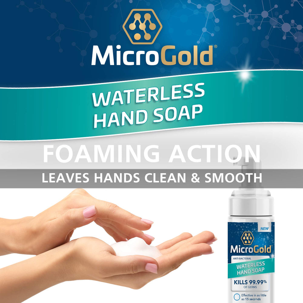 MicroGold hands after use appear smoother and moisturized.