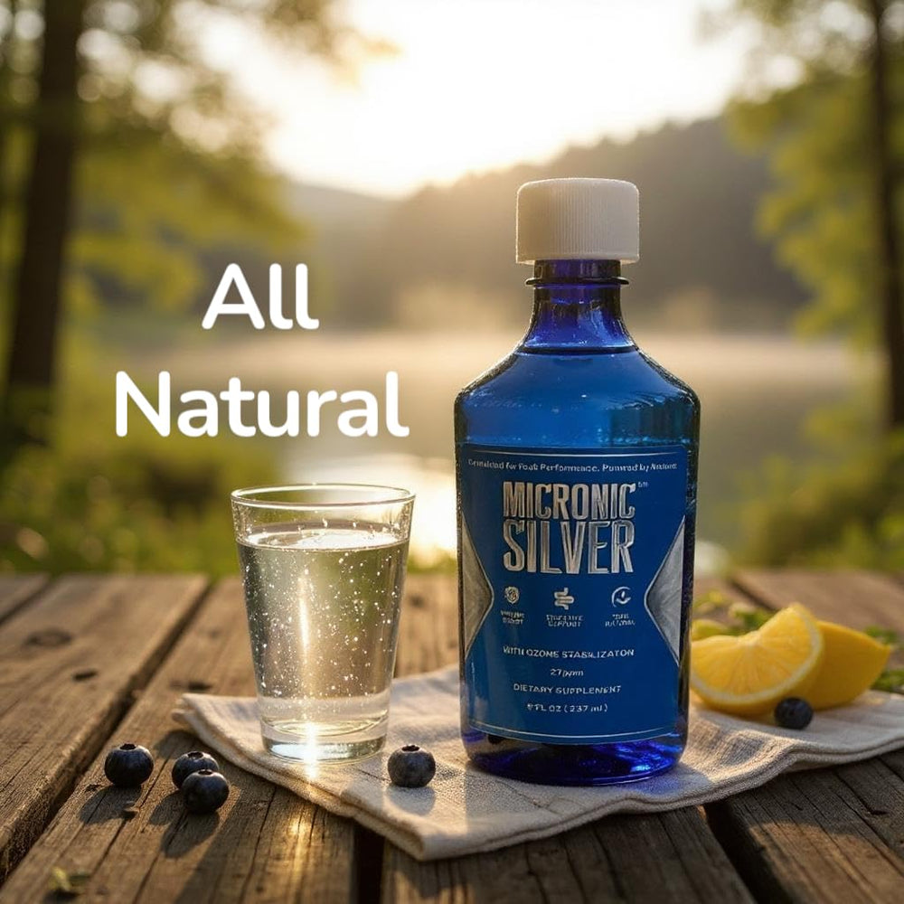 Micronic Silver on a store shelf illustrating a 10-year shelf life and stability