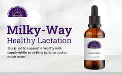 Milky Way bottle on table ready for daily use and bonding moments.