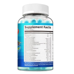 Migcopat men gummies berry flavor highlighting convenient, sugar-free daily nutrition.