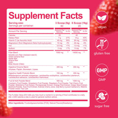 Migcopat probiotic blend with prebiotics and enzymes promotes comfortable digestion.