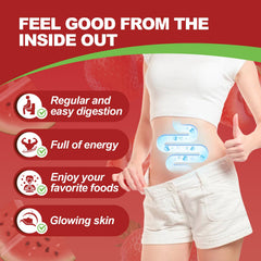 Migcopat Zeolite Detox Liquid Drops strawberry-watermelon flavor added to beverage