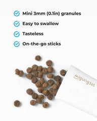 Migung365 constipation-support dietary-fiber stick for comfortable elimination.