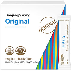 Migung365 psyllium husk fiber stick-pack for convenient daily digestion support.