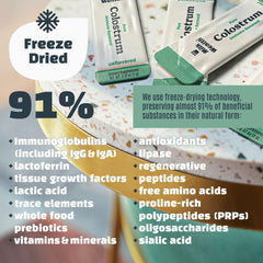 Milk Wealth colostrum with immune-support components and high nutrient content