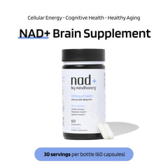 USA-made MindHONEY NAD+ badge signaling quality.