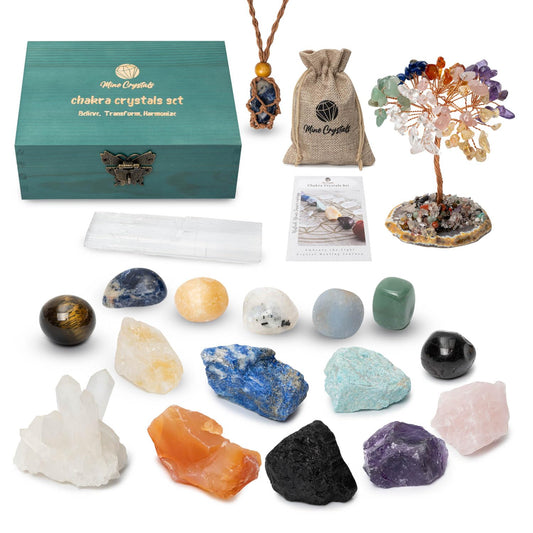 MineCrystals moonstone tumbled crystal for gentle energy balance during meditation.
