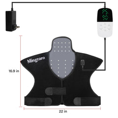 Mingraro includes a 4.8 ft wall outlet cable for flexible placement