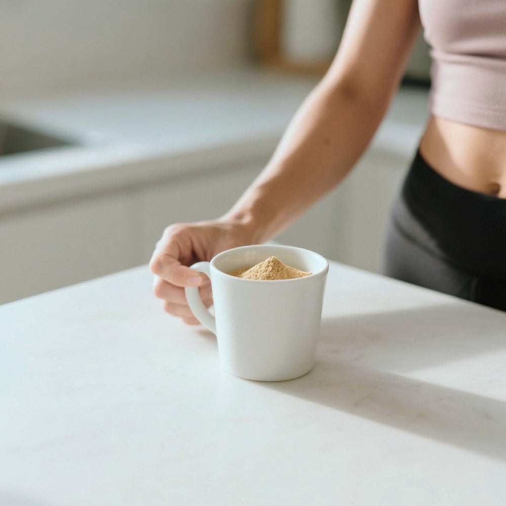Minimalist Sunflower Lecithin Powder daily use for versatile household recipes.