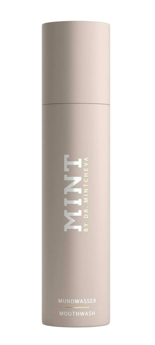 Mint Biotic Mouthwash bottle for daily use and balanced oral flora.