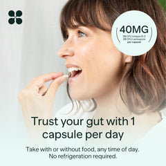 MIOME IB-PRO daily-dose capsule ready for on-the-go use.