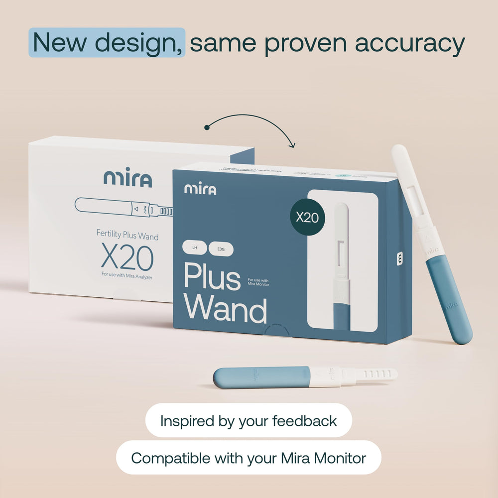 Mira Plus dipping test wands prepared to sample urine