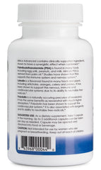 Mirica Advanced label with purity seal indicating third-party testing