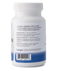 Mirica label close-up emphasizes premium PEA and luteolin ingredients for balanced wellness.