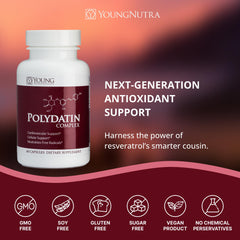 Mirica YoungNutra resveratrol 75 mg capsule close-up