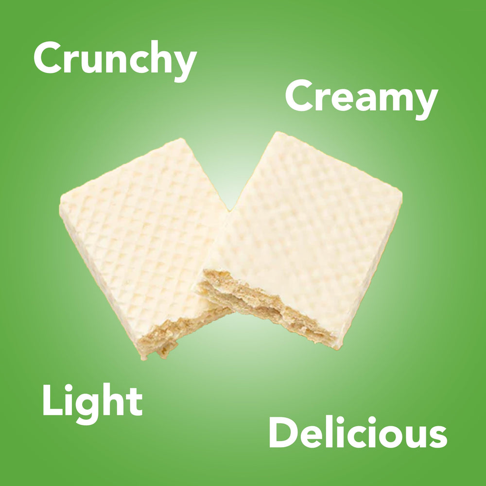 French Vanilla and Triple Chocolate Power Crunch bars, ready for tasting.