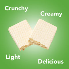 French Vanilla and Triple Chocolate Power Crunch bars, ready for tasting.