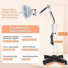 Mistuki infrared lamp safety features reduce burn risk and extend longevity.